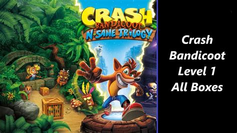 metal box crash bandicoot level 1|crash 1 bandicoot.